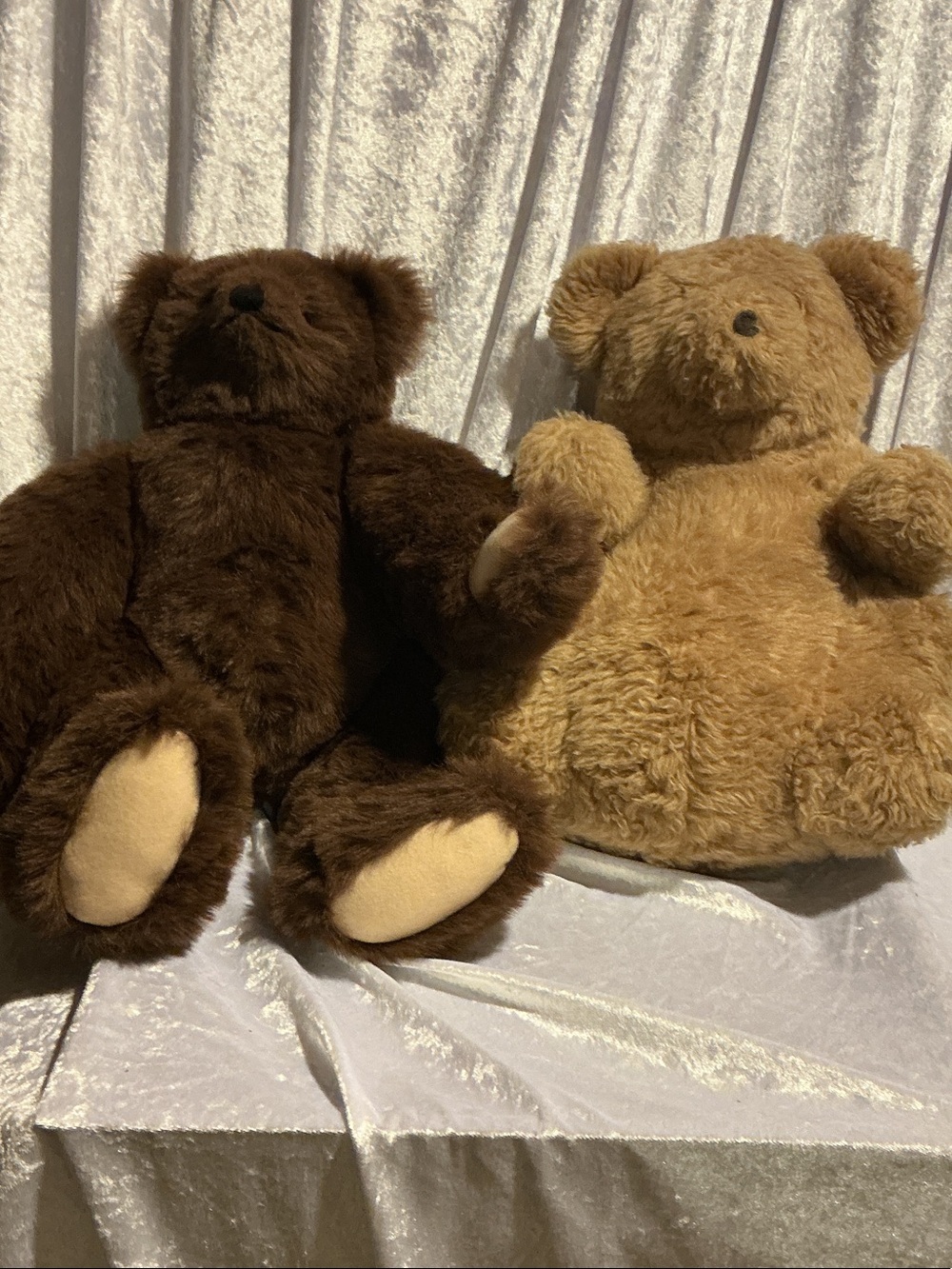 Plush Teddy Bear Soft Stuffed Toy - Brown and Tan
